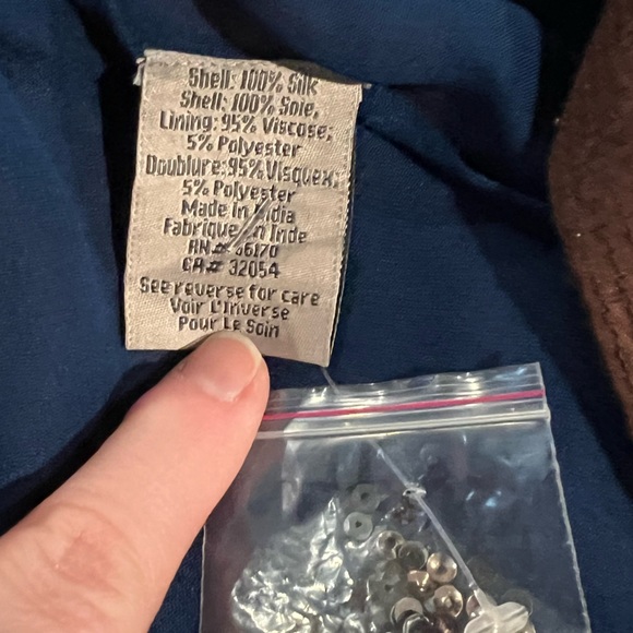 Rohit Gandhi-Rahul Khanna Sequined Trimmed Sleeveless Racerback A-line Dress - Picture 7 of 7